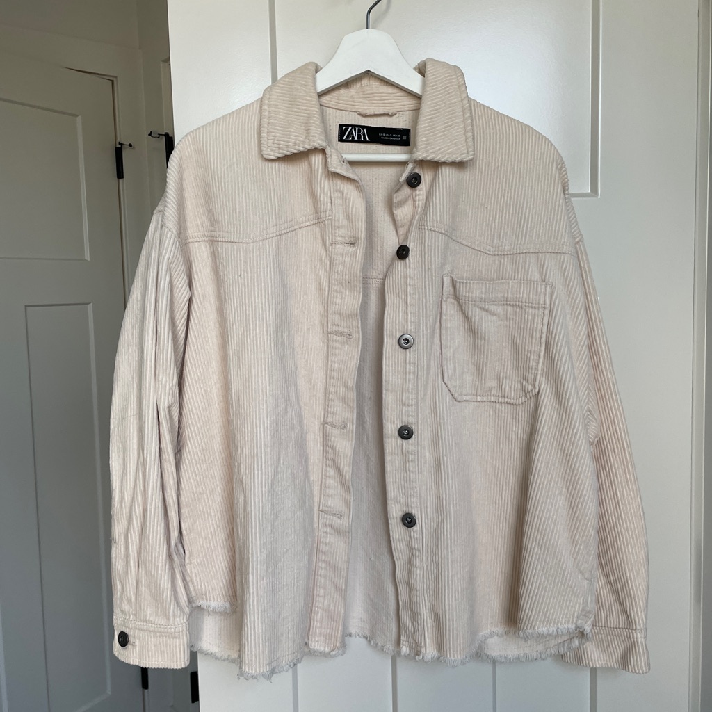 Zara Cord Over Shirt